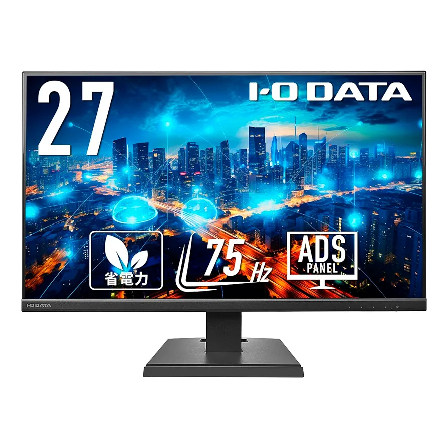 モニター2台　LCD-A271DB DI-A271DB | 3辺フレームレス＆広視野角ADSパネル 27型ワイド