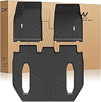 Vista 32 de 3W – Tapetes y revestimiento para maletero compatibles con Tesla Model S 2021-2026, tapetes TPE para todo tipo de clima con ajuste personalizado