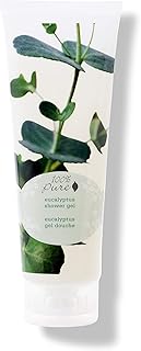 100% PURE Eucalyptus Shower Gel Natural Foaming & Hydrating Body Wash - Deeply Moisturizing Gentle Soap Cleanser for All Skin Types, Even Sensitive - Gluten-Free - 8 Fl Oz