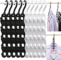 Vista 9 de Organizadores y almacenamiento de armario, organización mejorada y almacenamiento de ropa, paquete de 8 artículos esenciales para dormitorio