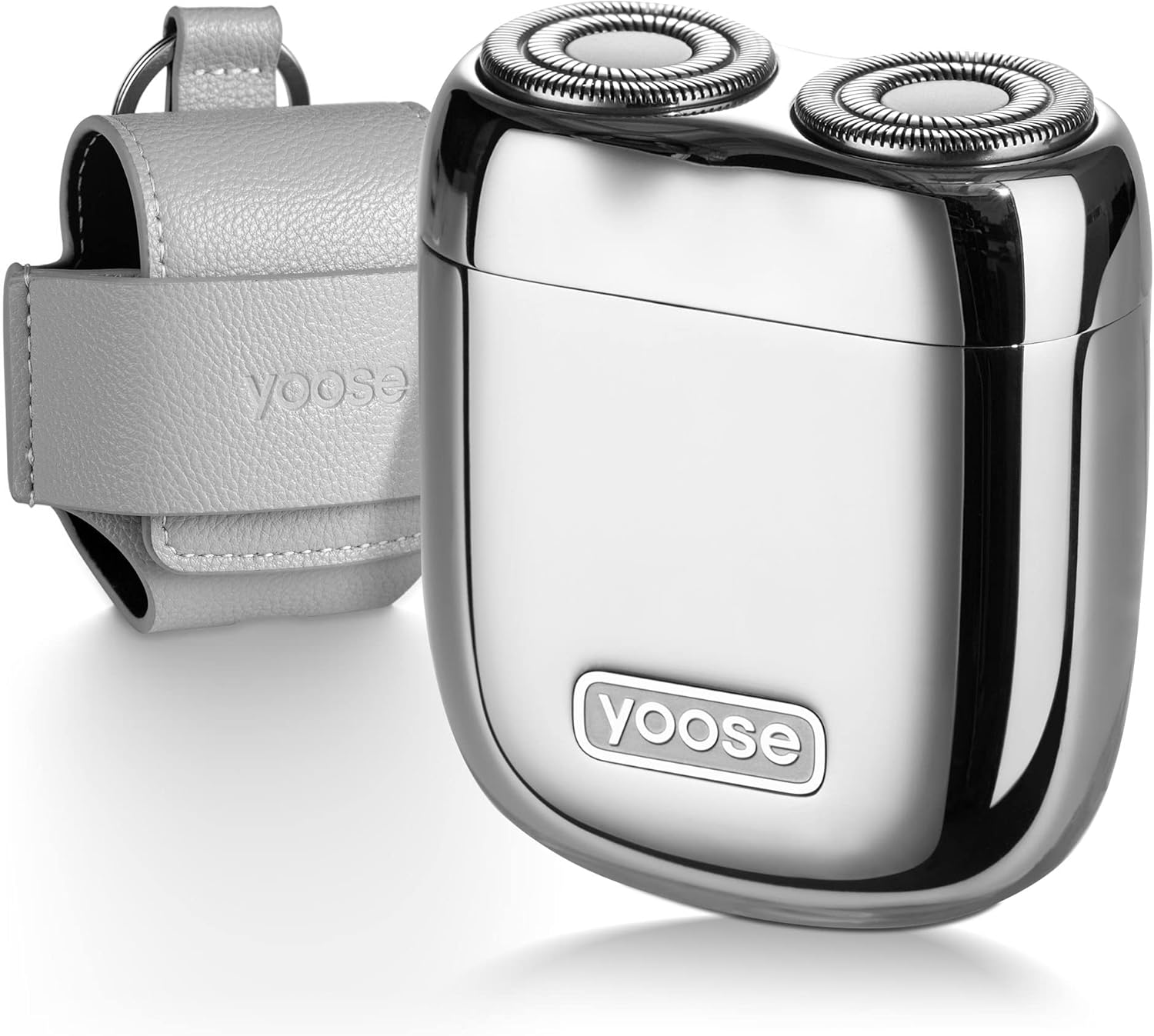 yoose Mini Rotary Shaver, Electric Razor for Men, Alloy Body &