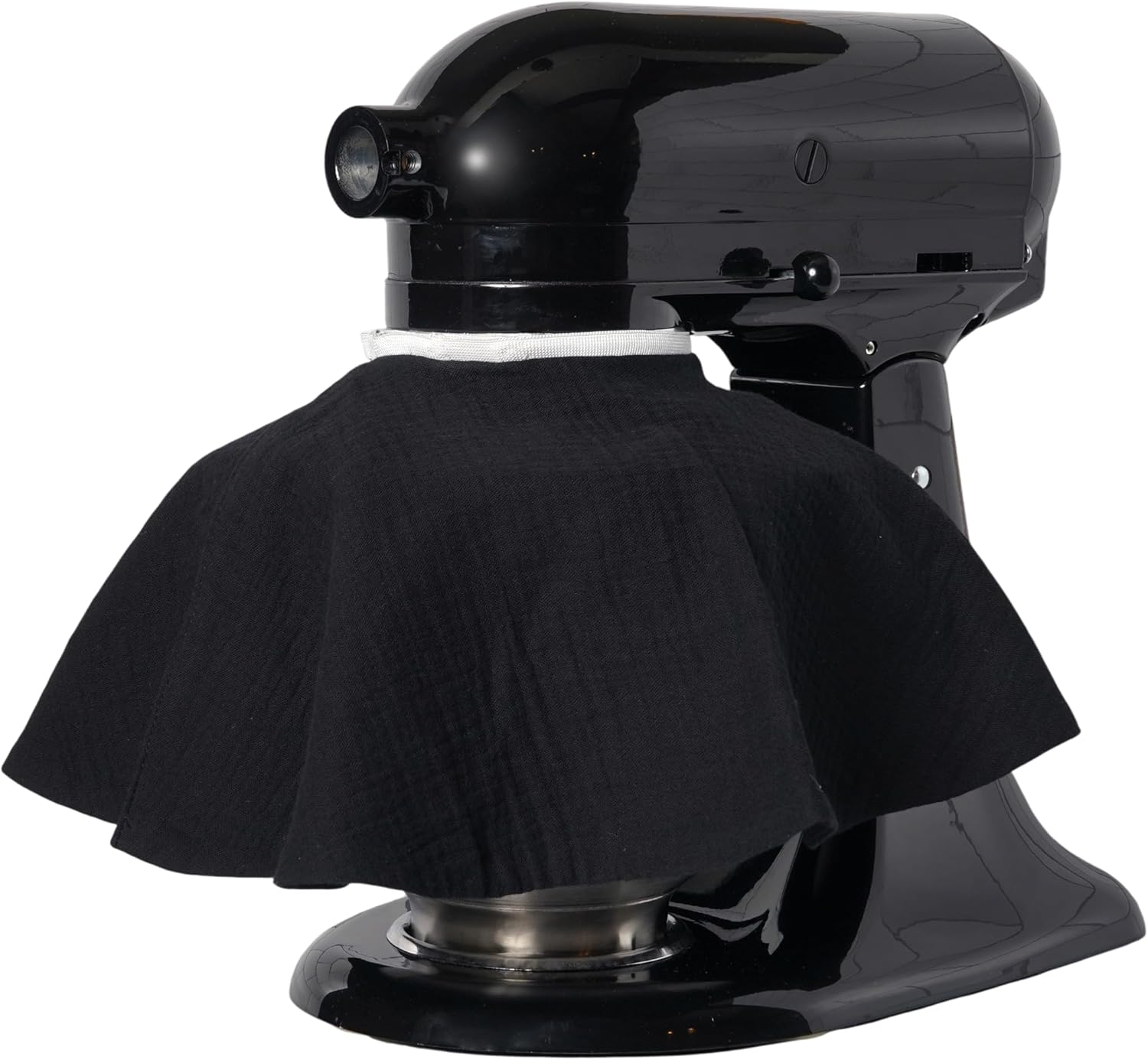 cotton splash guard for kitchen stand mixers - pouring shield splatter guard compatible with Kitchenaid lift and tilt mixers Hamilton Beach Cuisinart (Mint Chip Green)