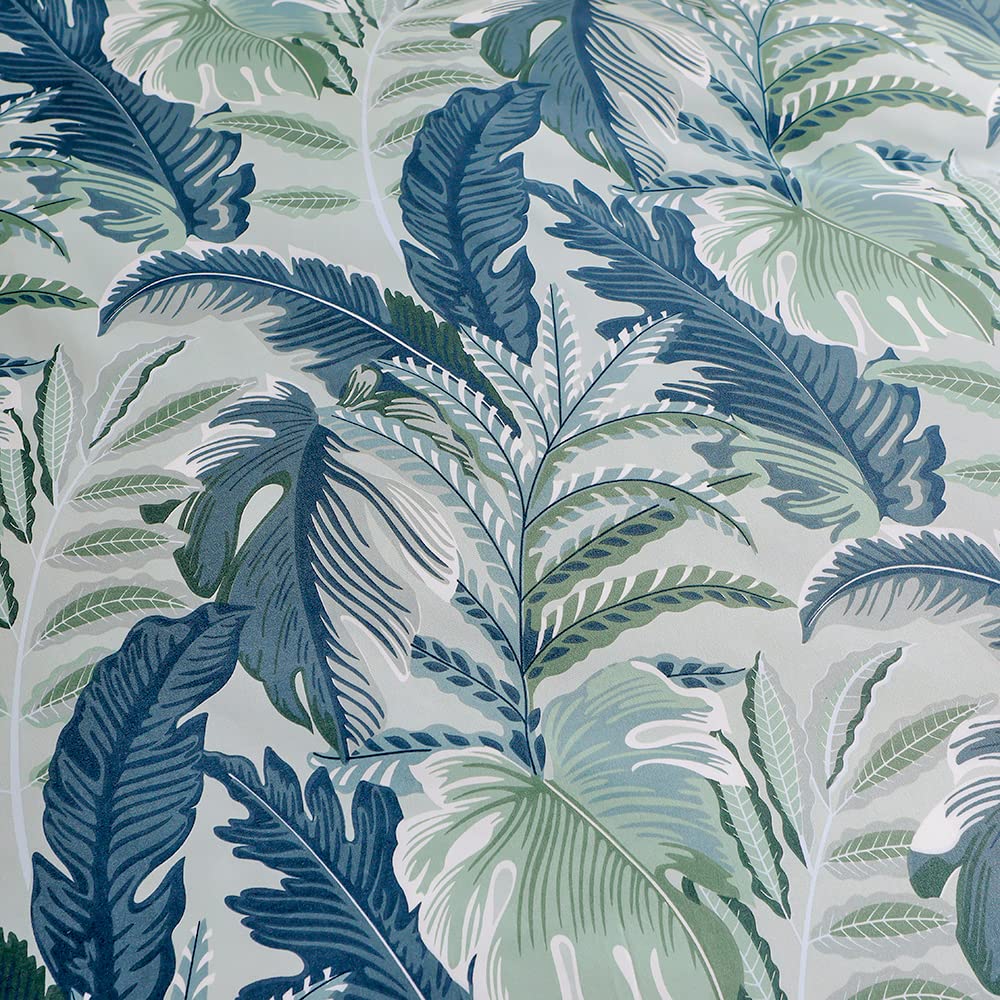 Mateju Lenzuolo Con Angoli In Microfibra – Stampa Giungla Tropicale, 180x200 Cm, Tasca Profonda 25 Cm, Morbido E Traspirante