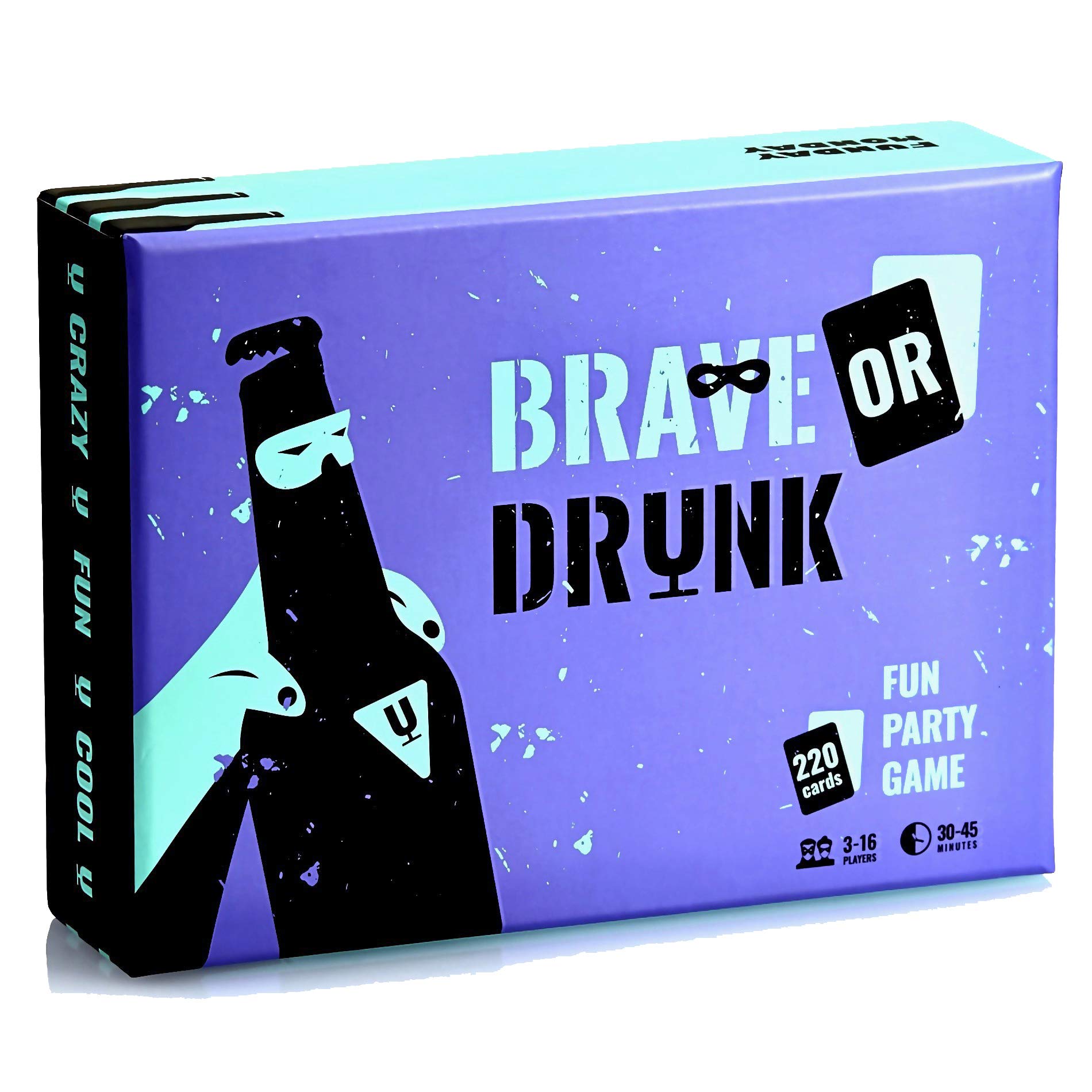 LOOPY Party Game Brave Or - Dares, Tasks and Tons of Fun - Games for Game Night Party and Funday Monday