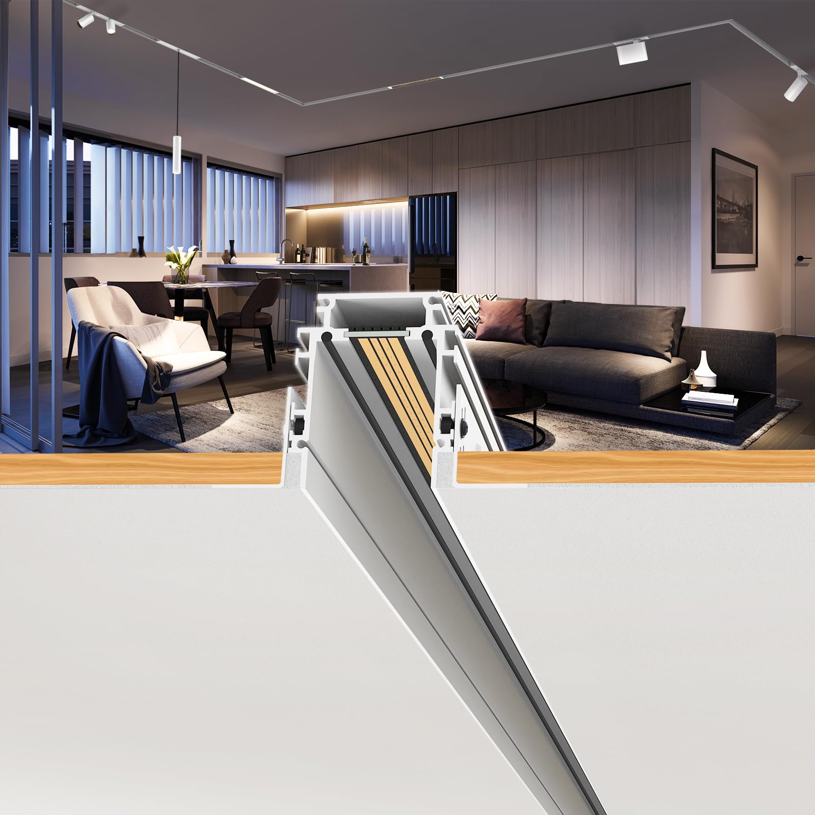 Drop Down Track Lighting