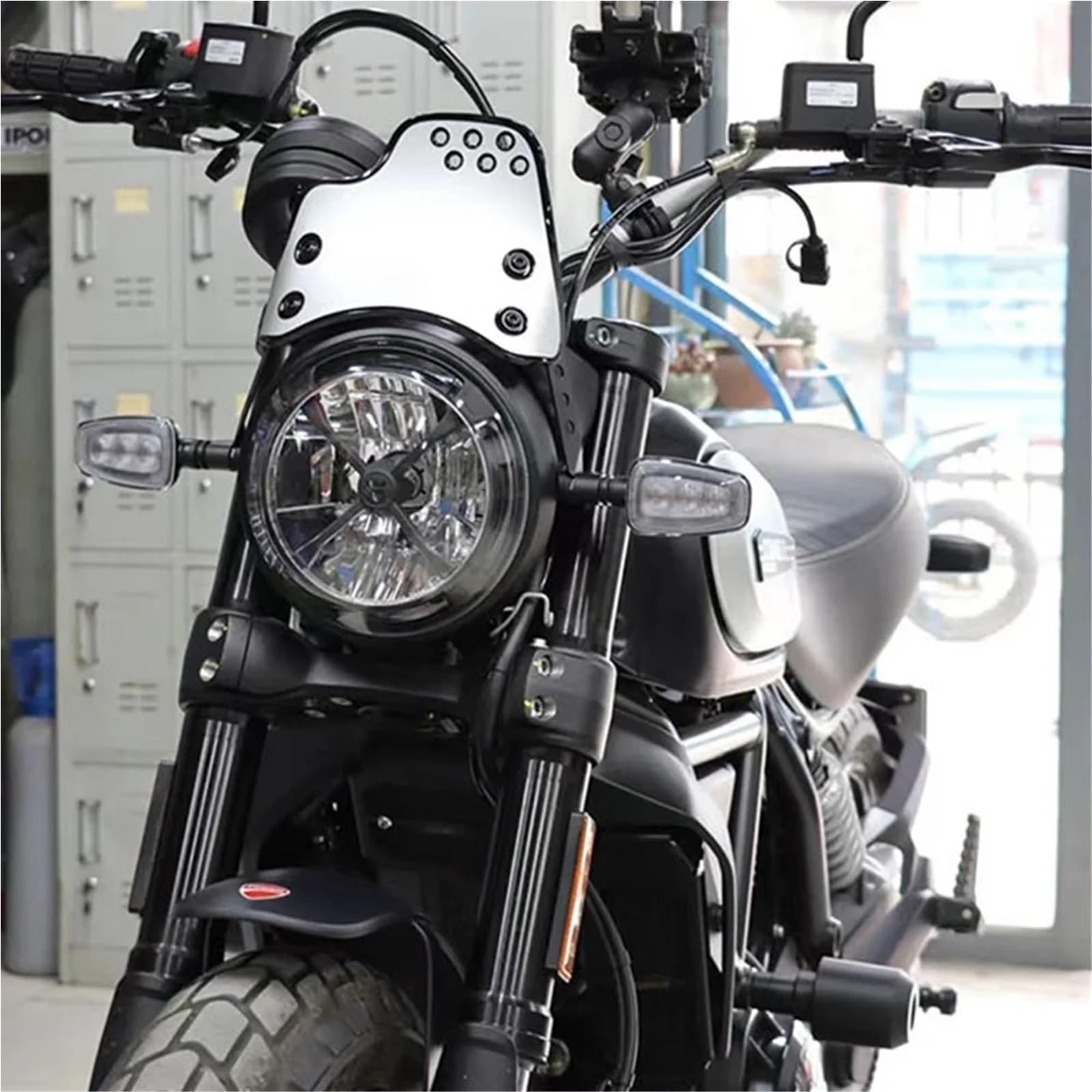 Przednia szyba motocyklowa Do DUCATI Scrambler 400 800 Windscreen