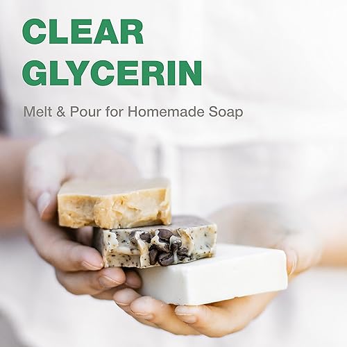 Miniatura 10 de Soapeauty Base de jabón blanco para derretir y verter  Sin detergente  Barra hidratante natural para piel sensible y fabricación de jabón  2 libras