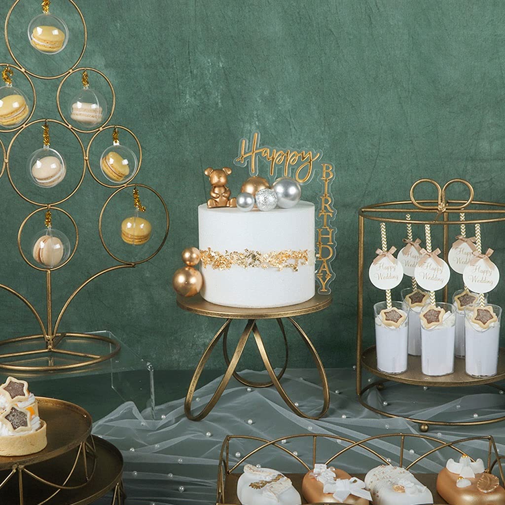 Soporte Retro de hierro forjado for postres