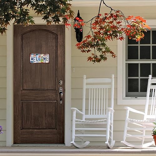 Miniatura 3 de Placa de matrícula de metal con texto en inglés "Be Kind" para decoración de pared, 12 x 6 pulgadas