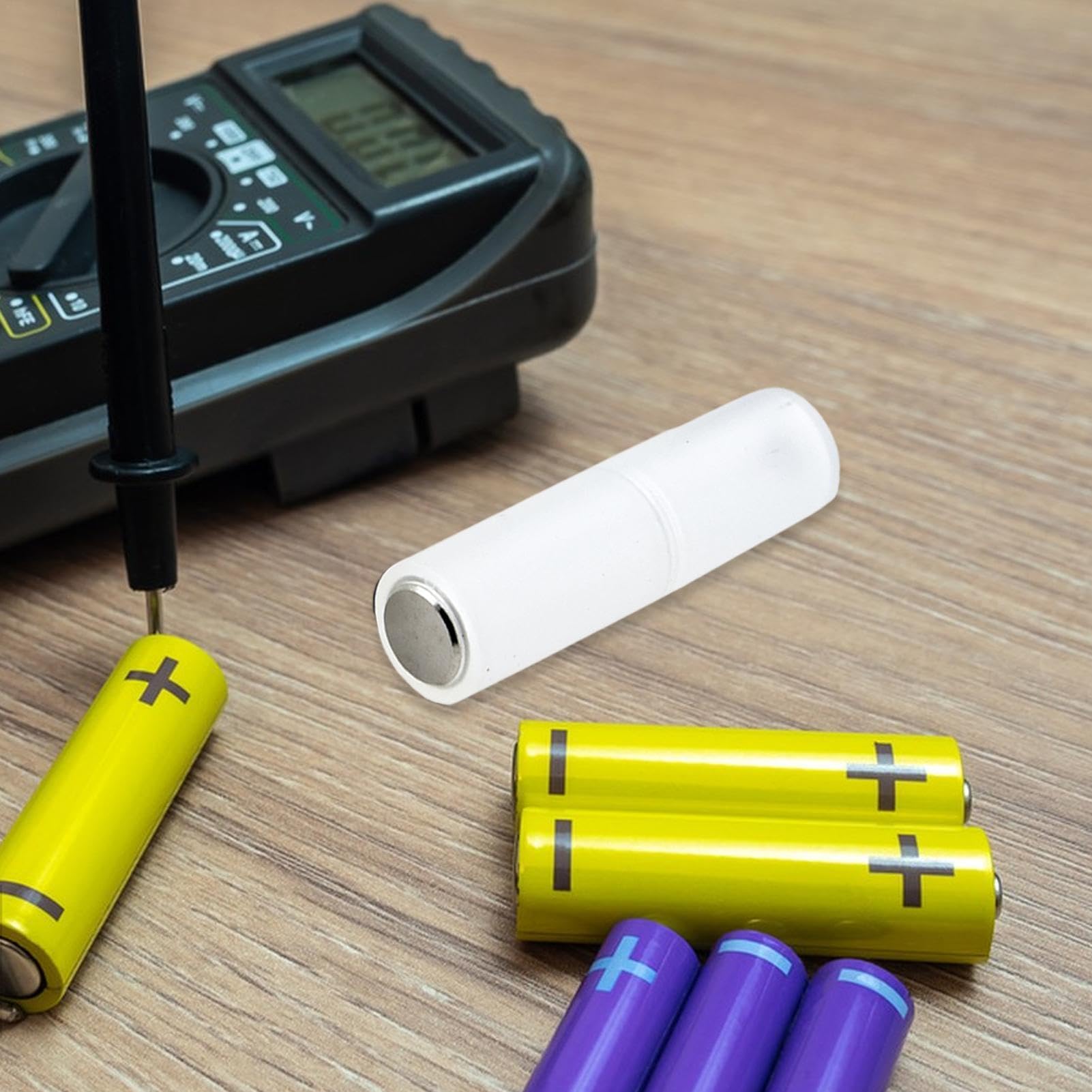 10 Adattatori AAA A AA - Convertitore Per Batterie, Facili Da Installare, Alta Qualità