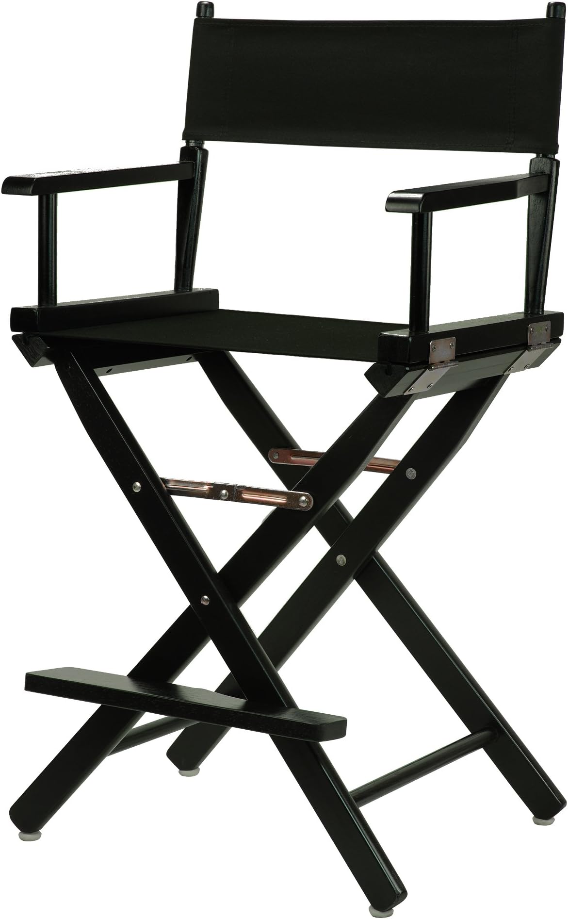 Amazon.com: Casual Home 18" Director's Chair Honey Oak Frame with Black ...
