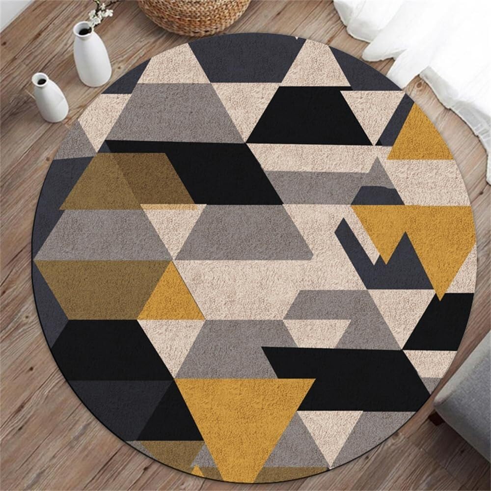SSDDLZEQ Premium durable range Round Office Chair Mat, Suitable For Protecting Carpets And Hardwood Floors(A,140cm)
