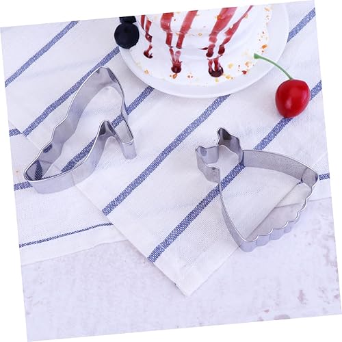 Miniatura 9 de Abaodam 30 moldes para galletas de boda, cortador geométrico de galletas, molde de pastelería, cortador de panqueques, sello de galletas para