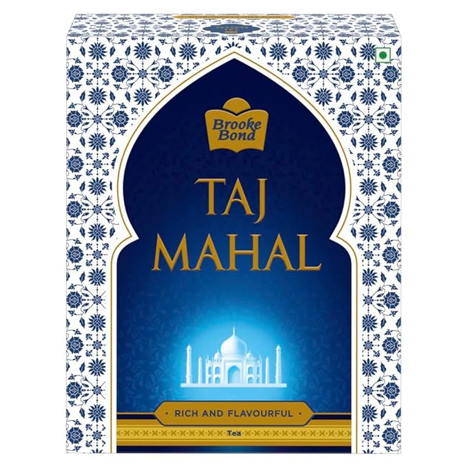 Taj Mahal South Tea 1 kg Pack, Rich and Flavourful Chai - Premium Blend of Powdered Fresh Loose Tea Leaves