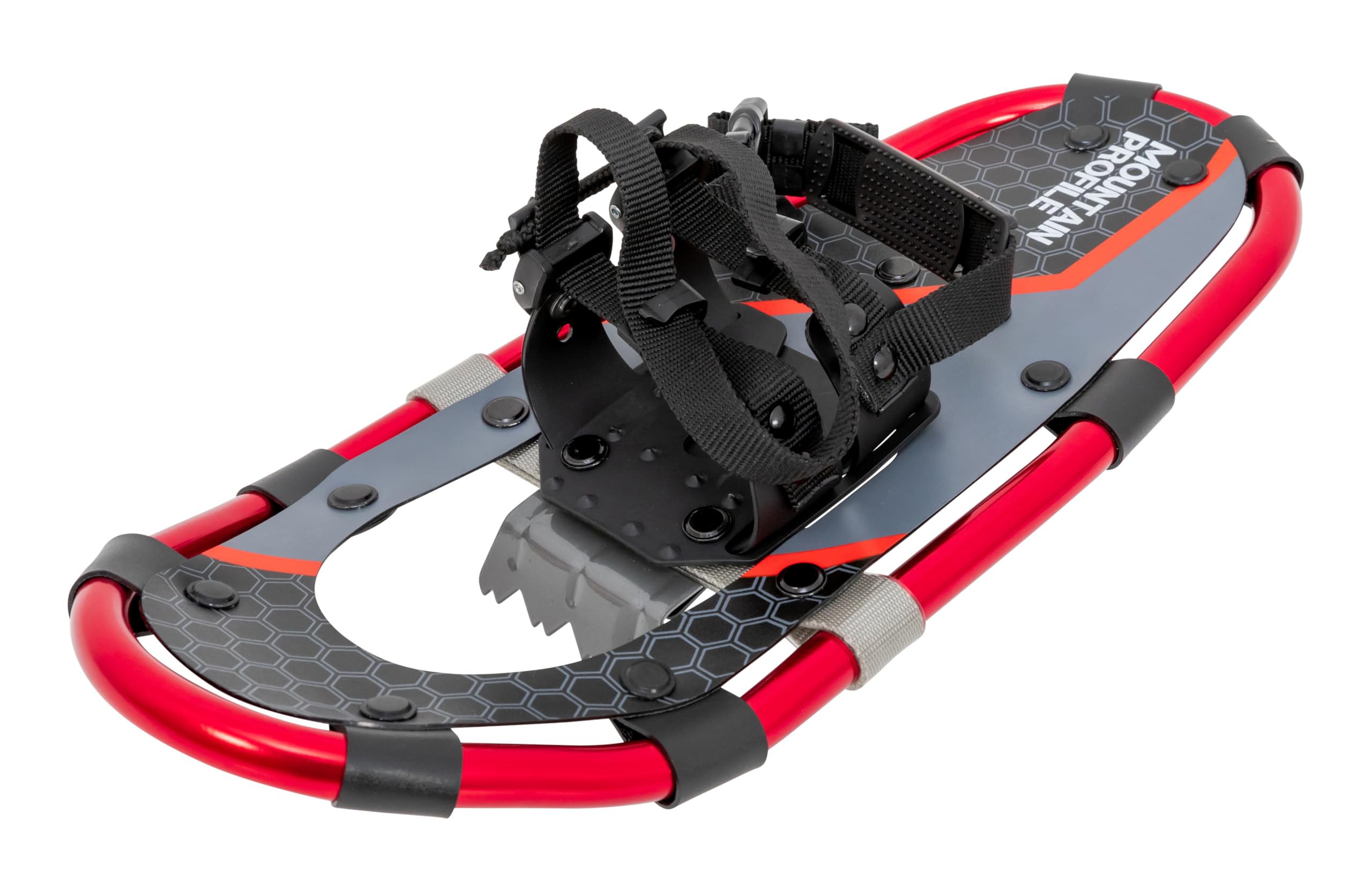 ★スノーシューキット★Mountain Profile Amazon.com : Mountain Profile Youth Snowshoe Kit, Red, 7 in x 16
