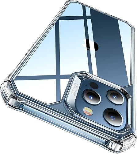 ESR - Funda para iPhone 12iPhone 12 Pro, protección de grado militar, esquinas a prueba de golpes, parte trasera de acrílico resistente al