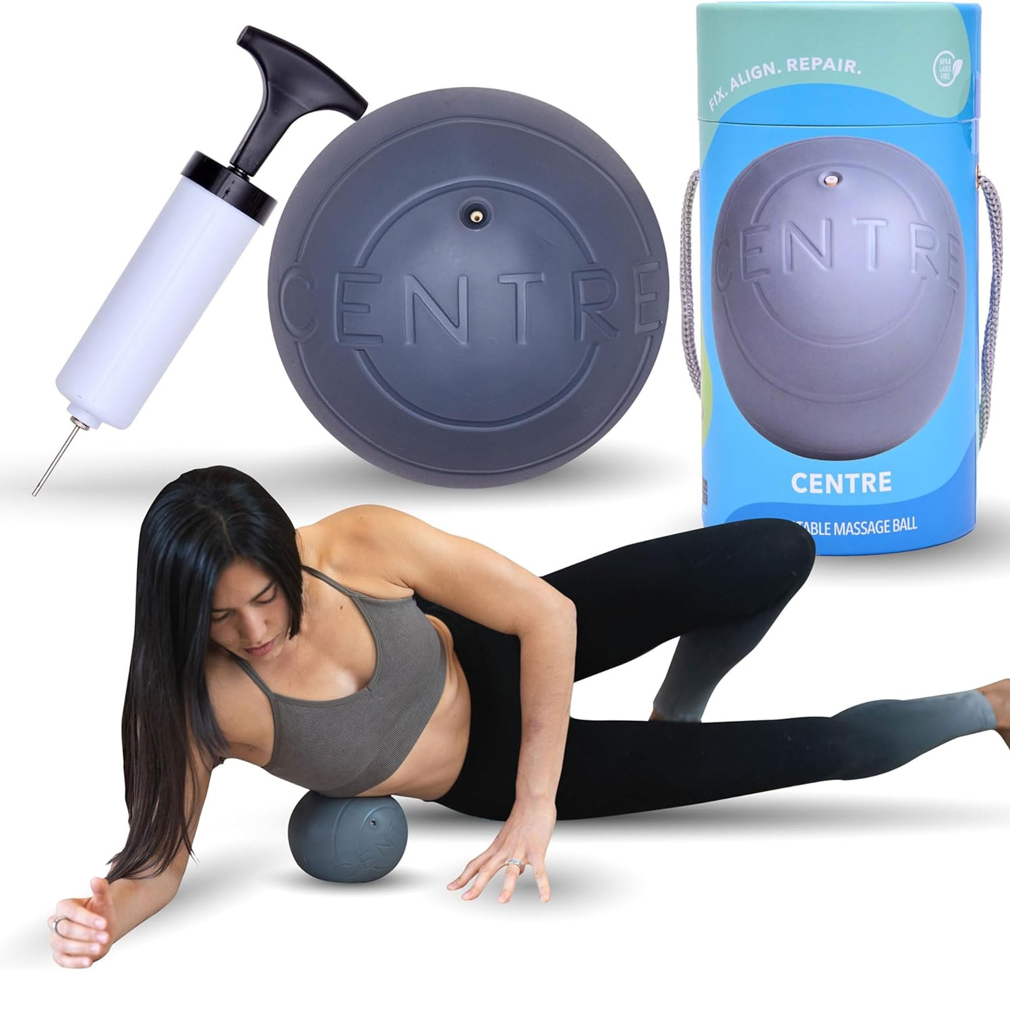 RAD Center I Myofasziales Release-Tool I Soft Belly Ball I Selbstabdominale Massage Mobilität und Erholung