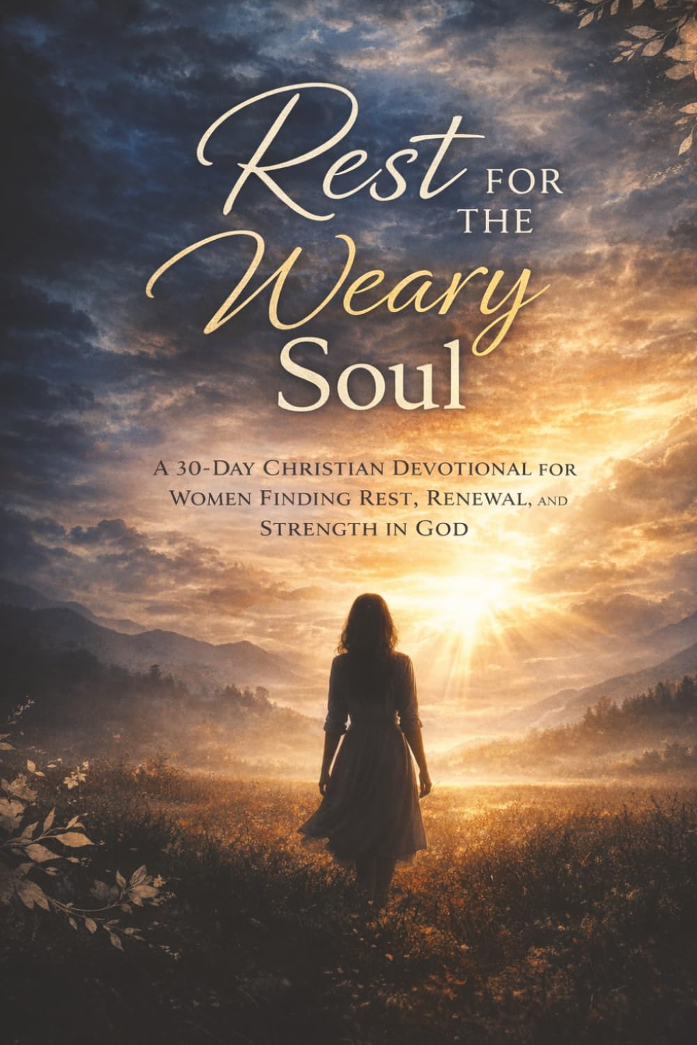 Rest for the Weary Soul: A 30-Day Christian Devotional for Women Seeking Peace, Renewal, and Emotional Healing Through God’s Word (Peace & Faith Devotional Series)