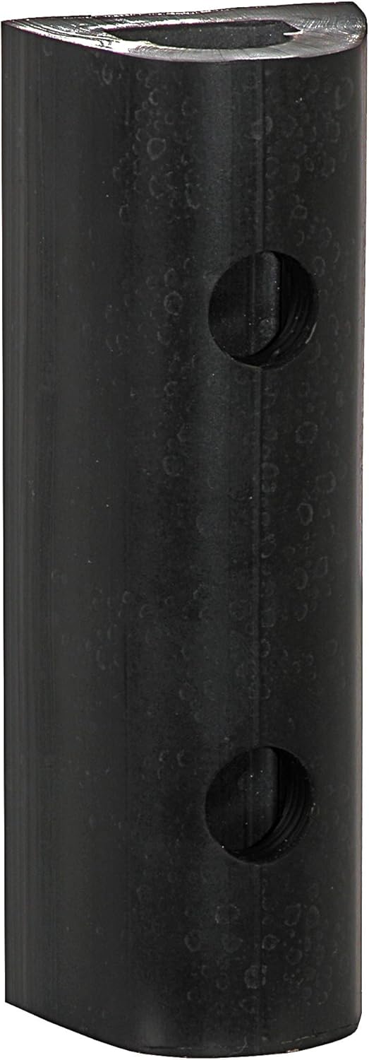 D-Shaped Rubber Bumper 4x4x24 with 3 Holes