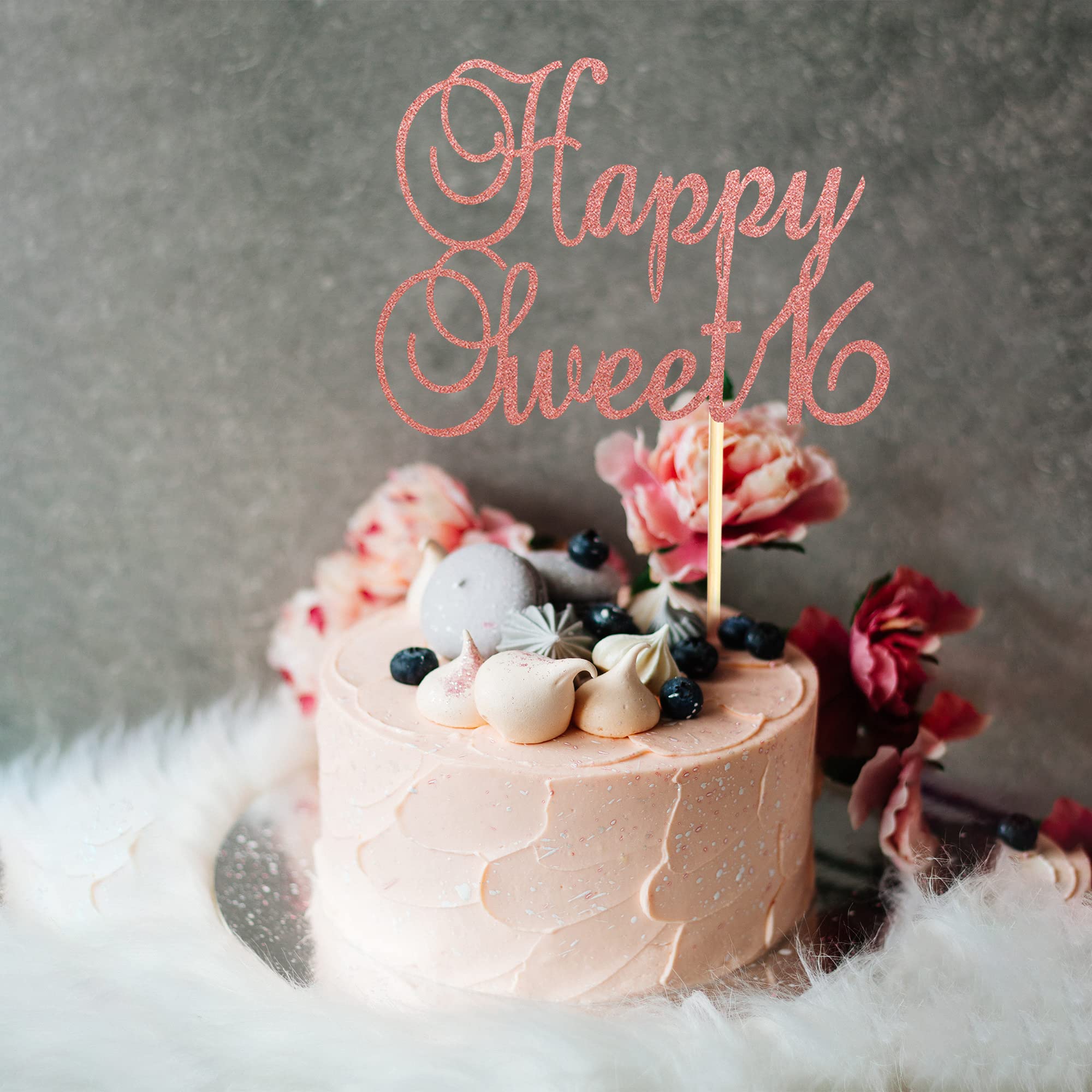 Décoration De Gâteau Pour 16e Et 17e Anniversaire Motif Plaque De Signalisation Routière