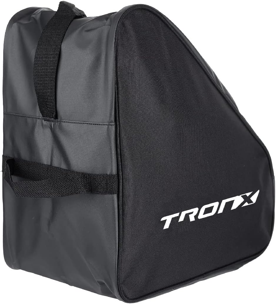 TronX Pro Heavy Duty Hockey Skate Bag - Holds One Pair of Ice Hockey, Figure Skates, Roller Hockey & Inline Skates