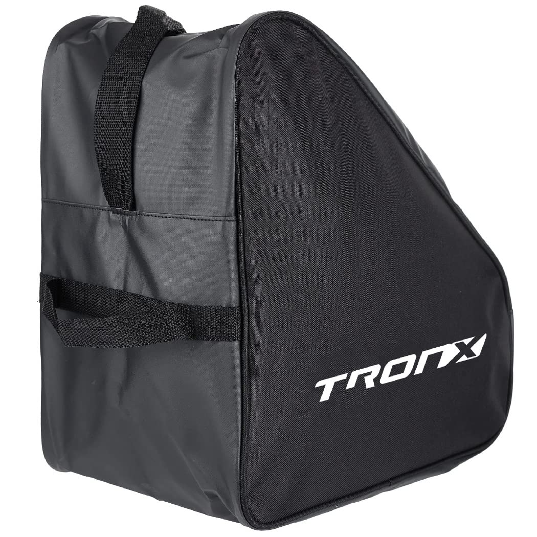 TronX Pro Heavy Duty Hockey Skate Bag - Holds One Pair of Ice Hockey, Figure Skates, Roller Hockey & Inline Skates