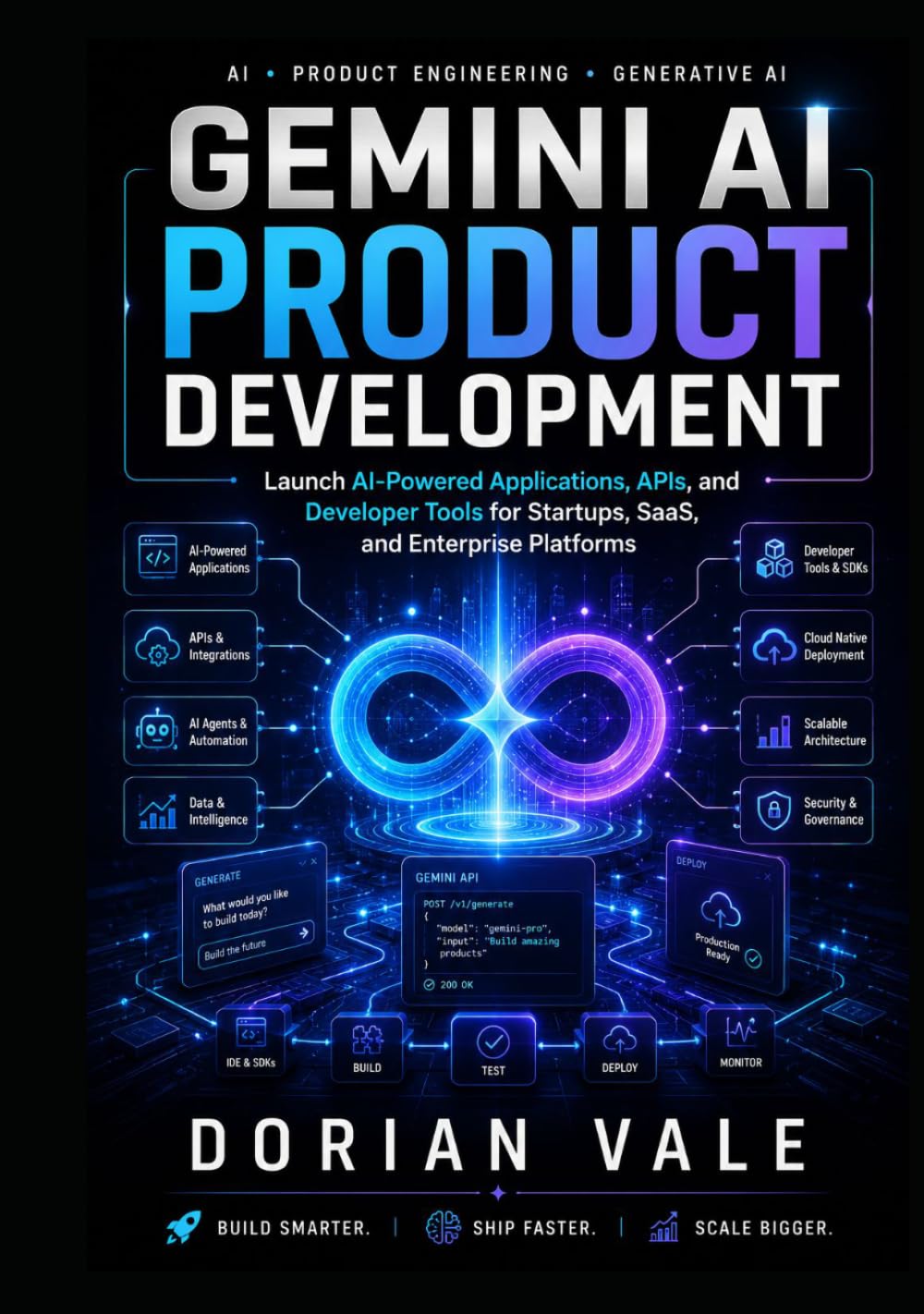 GEMINI AI PRODUCT DEVELOPMENT: Launch AI-Powered Applications, APIs, and Developer Tools for Startups, SaaS, and Enterprise Platforms