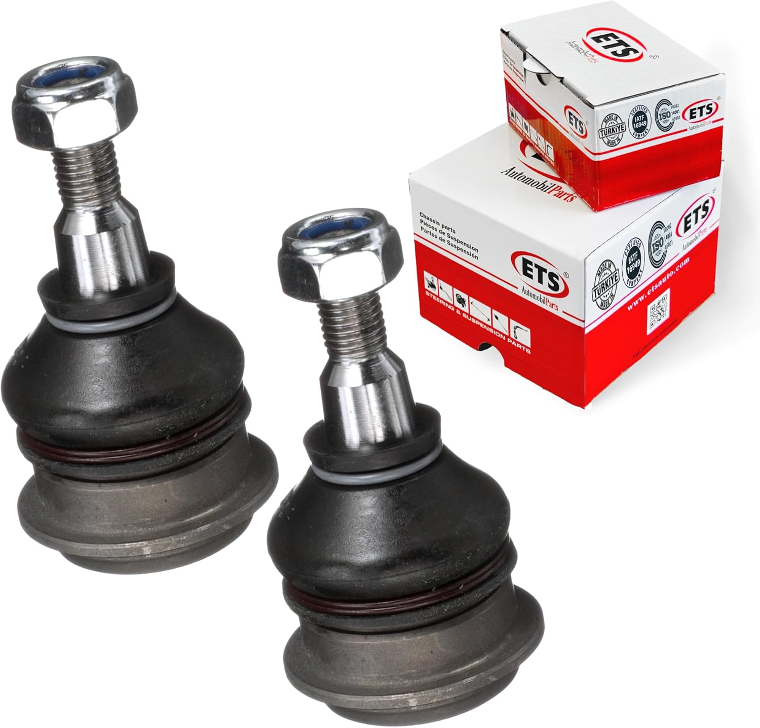 ETS 2Pc Front Upper Ball Joint Pair Kit fits 2004-2005 Kia Amanti / 2001-2005 Optima/Hyundai Sonata K500167