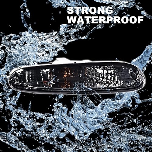 Miniatura 2 de G-PLUS GPLUS - Luces de señal para parachoques delantero compatibles con Mazda MX-5 Miata 1990-1997, luz de señal de estacionamiento montada en