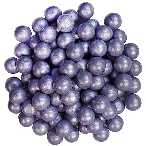 Miniatura 6 de Bolso a granel púrpura claro de las bolas de goma de la perla 1 pulgadas-2 libras para las duchas del bebé y los partidos de la revelación del género