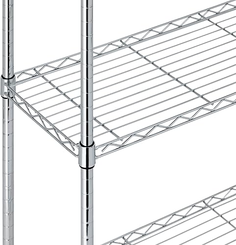 Miniatura 3 de Tienda Basics Estantería - 5 estantes - color cromo