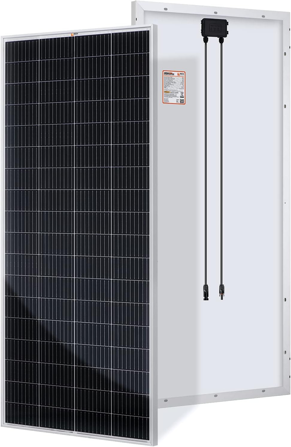 Amazon.com : RICH SOLAR 200 Watt 24 Volt 9BB Cell Monocrystalline Solar ...