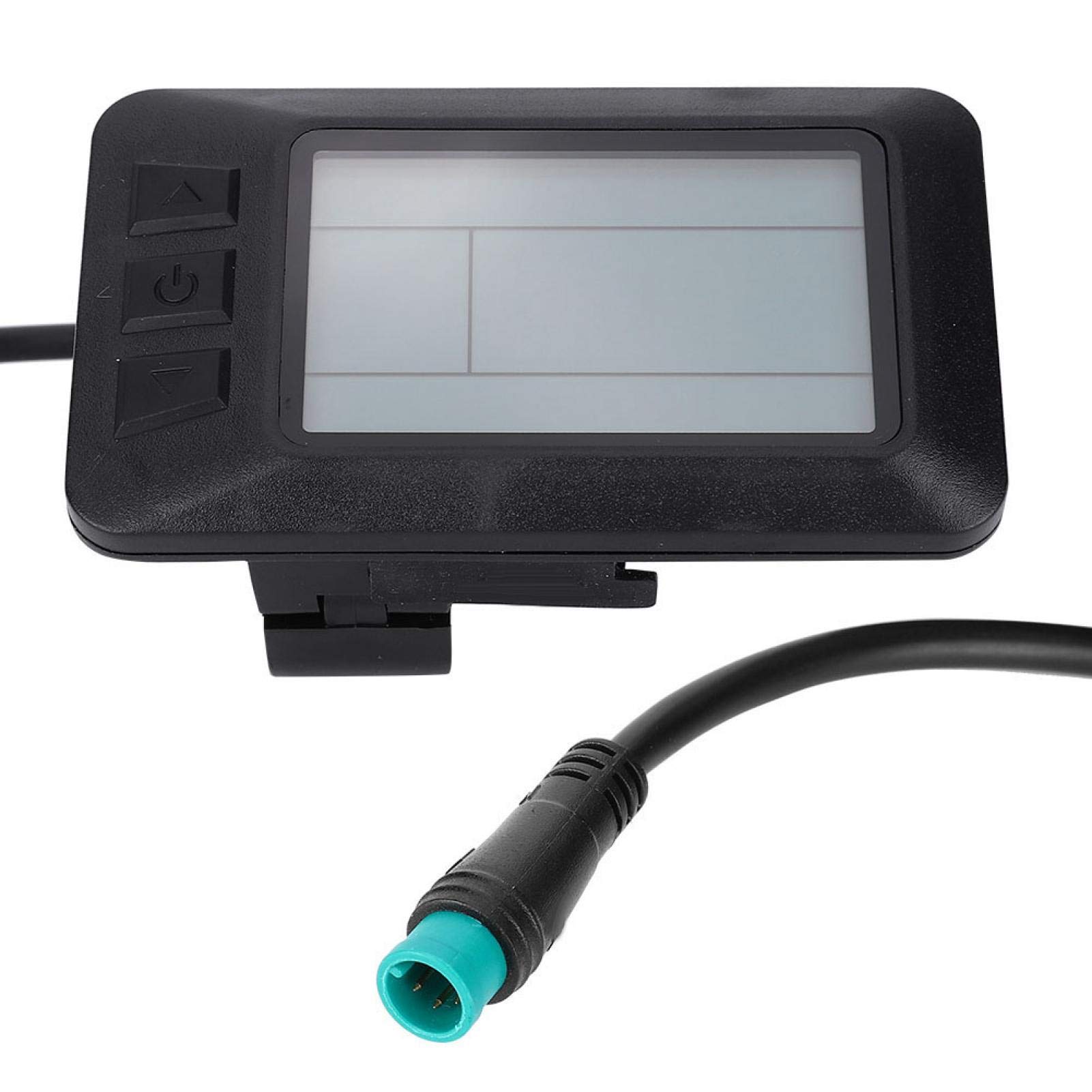 Instrumento LCD de Bicicleta, Accesorio eléctrico de conversión de Bicicleta KT-LCD7 Instrumento LCD con Conector USB Impermeable Accesorios para la conversión de Bicicletas eléctricas