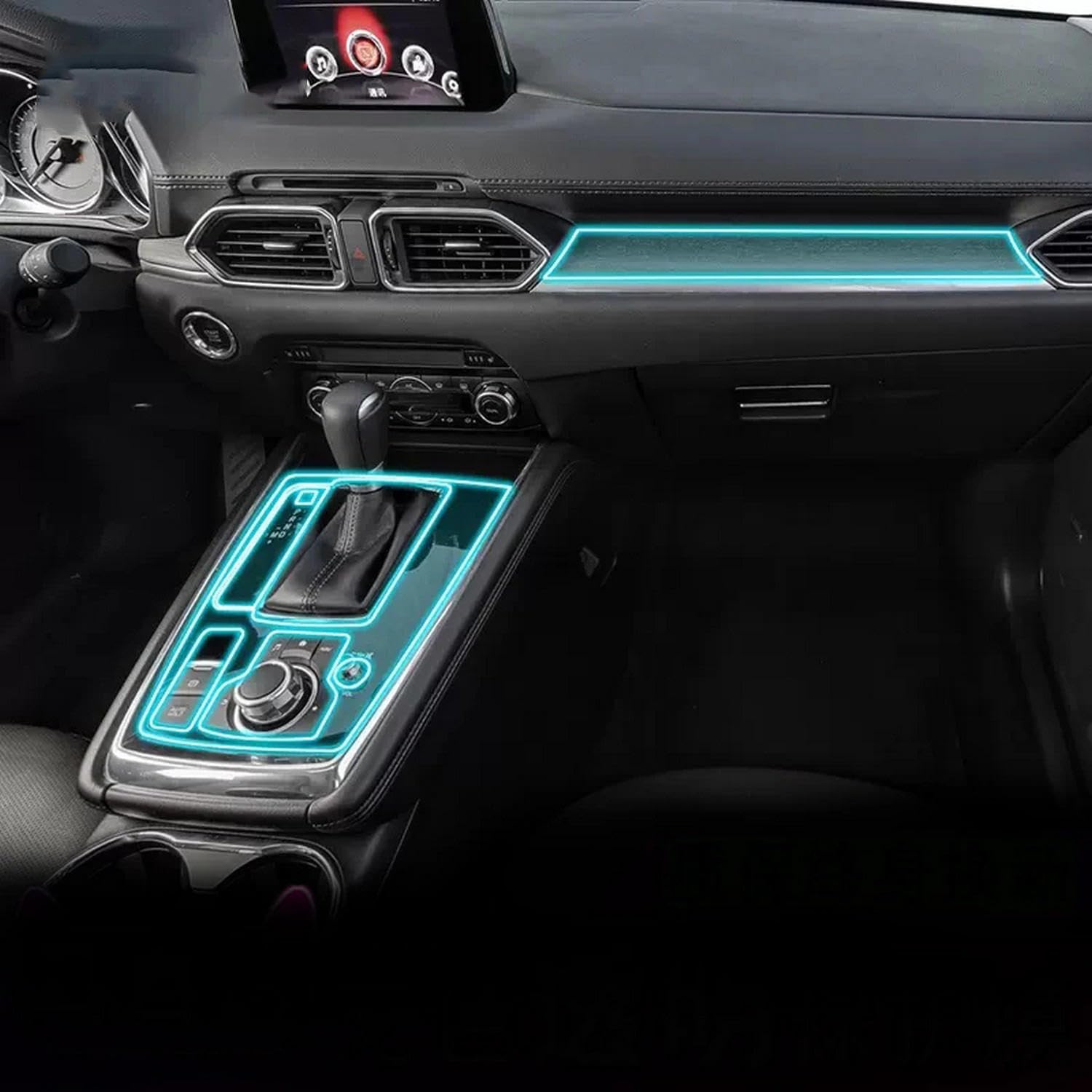 Film de protection voiture pour console et écran GPS Mazda CX-8