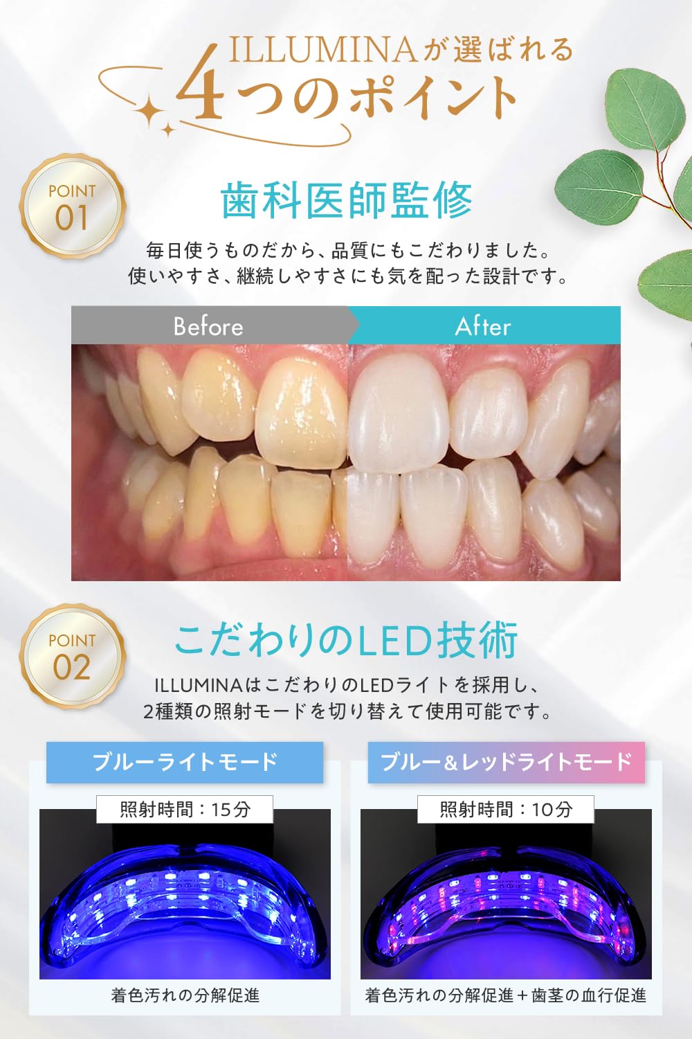 Amazon.co.jp: セルフホワイトニング ホームホワイトニング セット