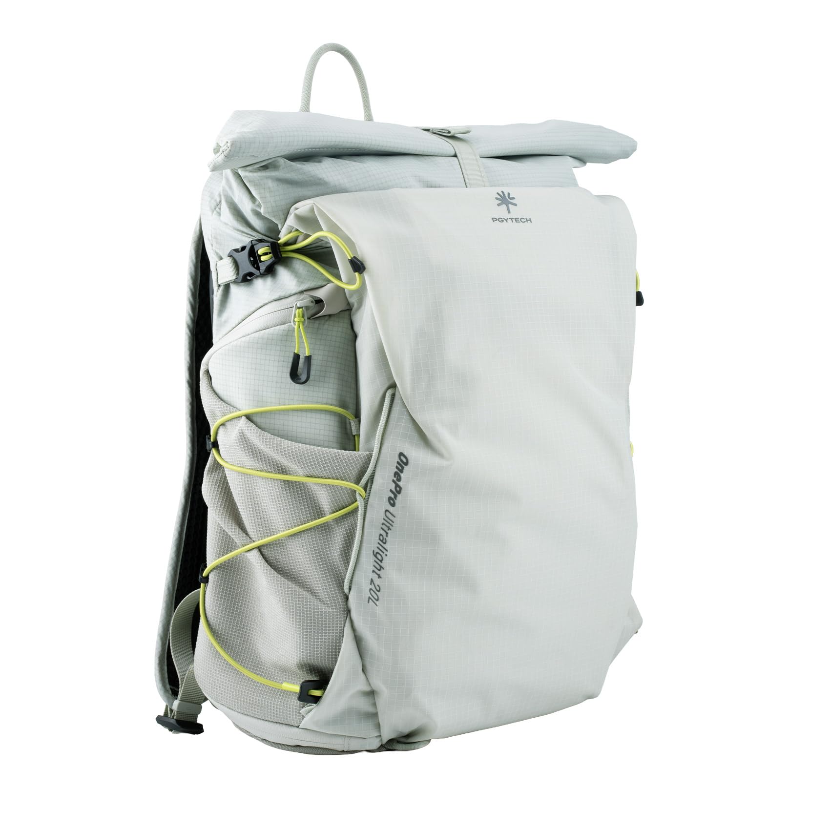 PGYTECH OnePro Ultralight Outdoor Wasserdichter Kamerarucksack 20L, Grün | AirFoam Tragesystem, Schnellzugriff, 14 Zoll Laptopfach, Leichte Fotorucksack für DSLR/Drohnen/Systemkameras