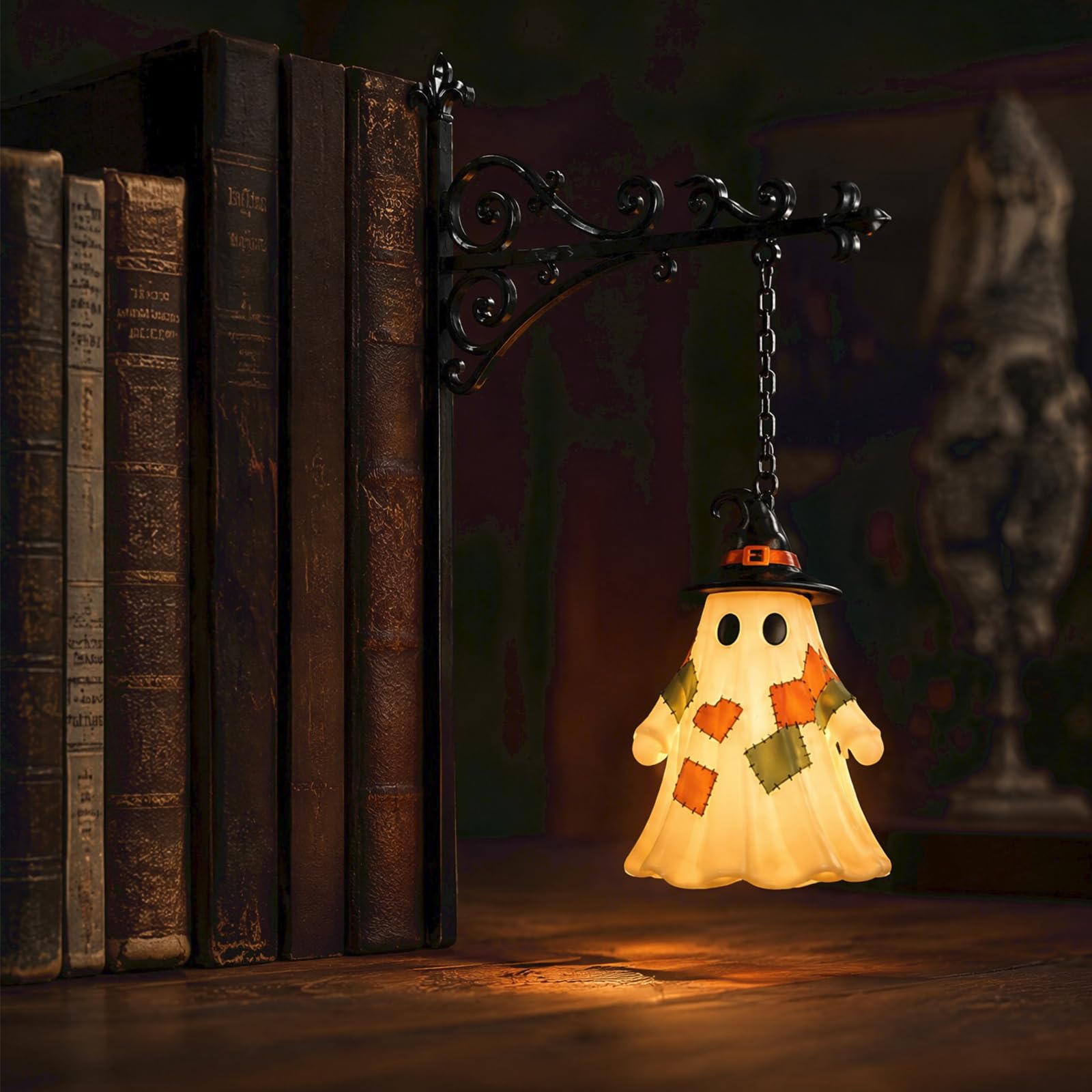 Library Lantern Mini Bookshelf Lamp Multifunctional Decorative Bookshelf