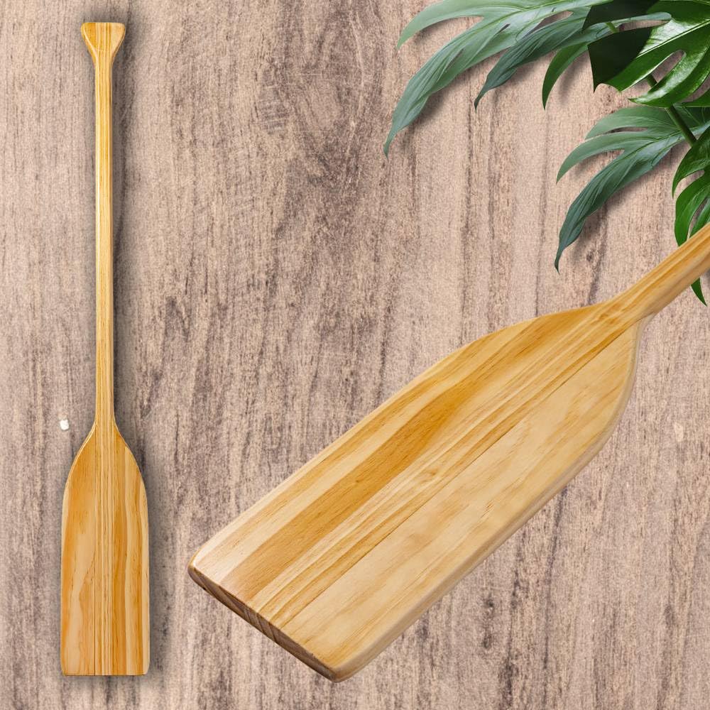 Bonarca Paddle All Wooden Kayak Sap Canoe Boat Rowing Tree Natural Wood Grain Ocean River Fishing Rowing Finished Product Interior Surfing Sea House Shed Outdoor Leisure Marine Sports Stream Down