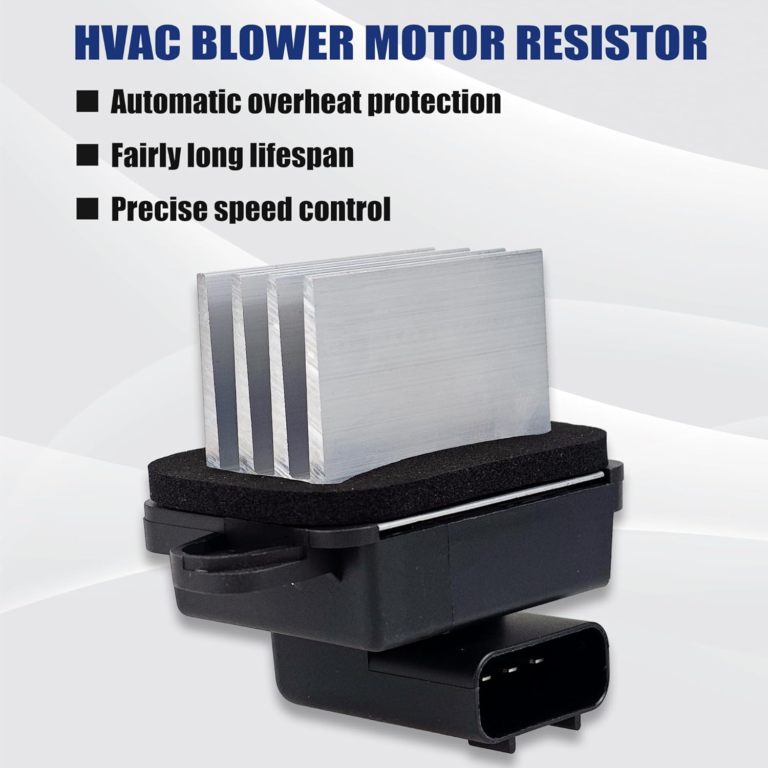 AITKEN Heater Blower Motor Resistor Compatible With Nissan Armada, Frontier, Pathfinder, Quest, Titan, Xterra, and Infiniti QX56, QX80. Replaces #27151-ZT00A, 27151-ZM70A, VP8NEH-19E624-AA.
