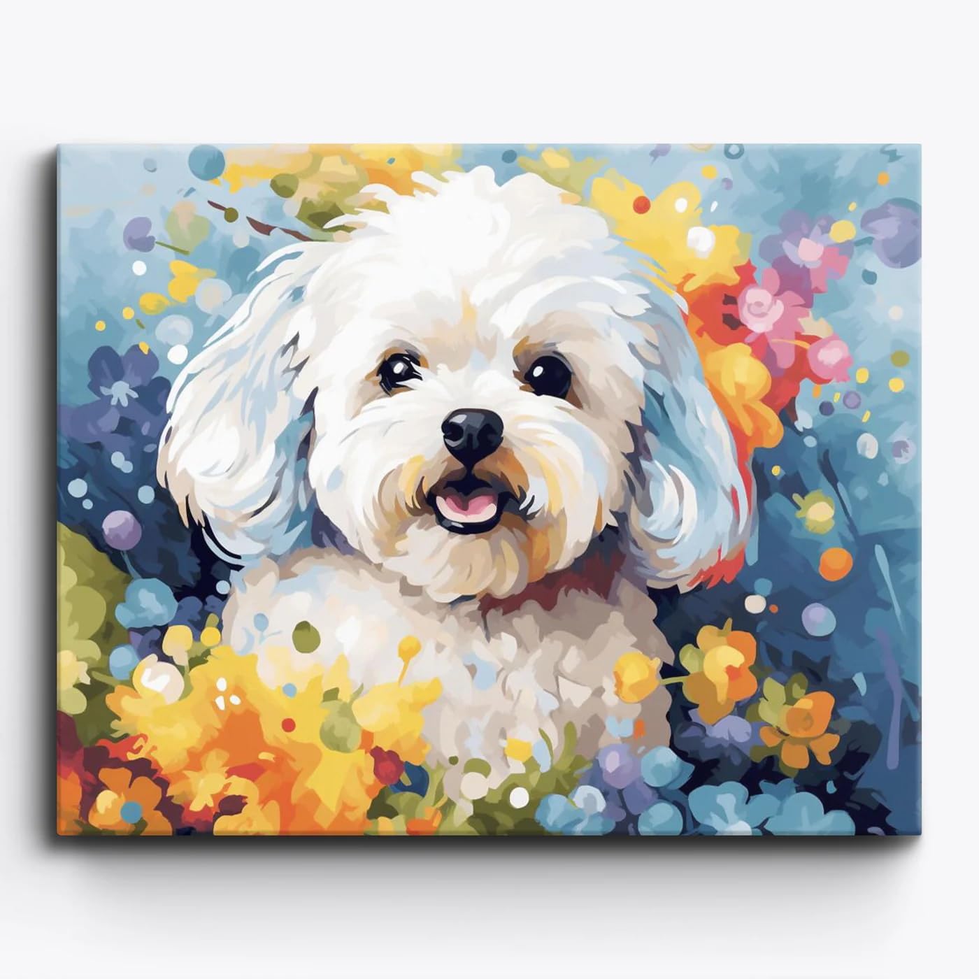 Craftoria Paint by Numbers for Adults 40"x50"cm Framed Animal Phoenix's Resurgence 24 Colors