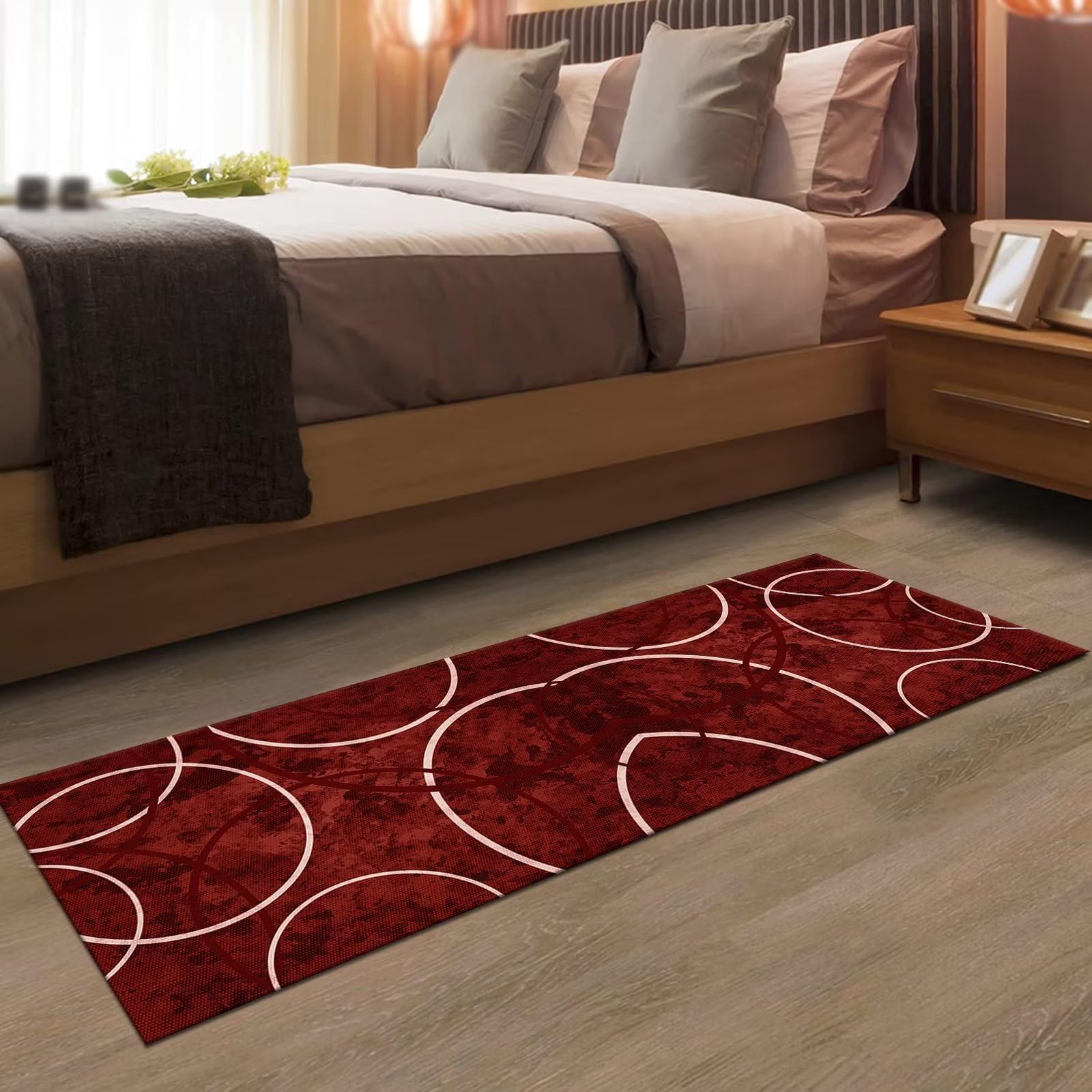 Tappeto Passatoia Antiscivolo 40x130cm - Lavabile, Per Cucina, Corridoio, Ingresso, Design Moderno - Foto 12