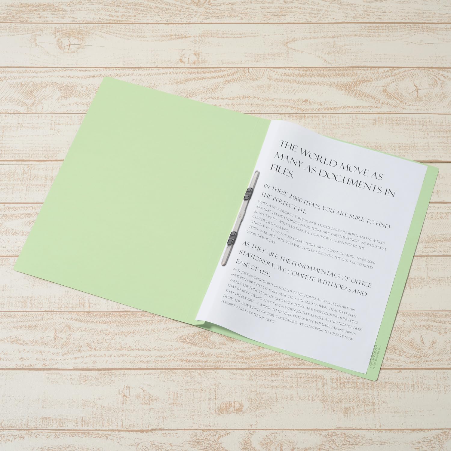 Plus Flat File Resin Jig A3 Vertical Green 10 Pkg NO.001N 79-076 x 10