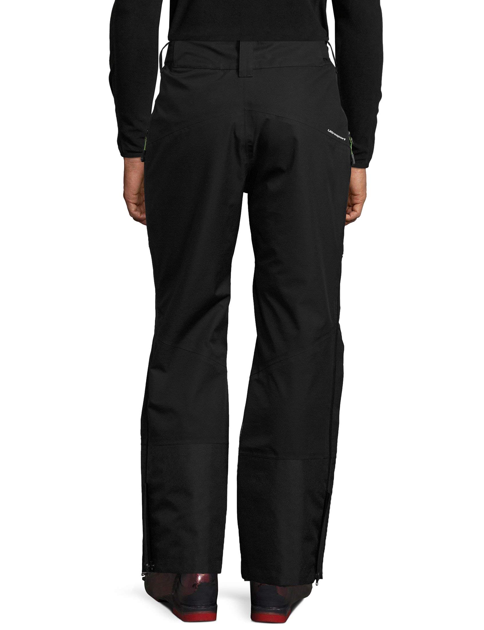 Ultrasport Professional Inuit Pantalon d'hiver 2 en 1 pour homme avec système de secours RECCO, pantalon de ski pour homme