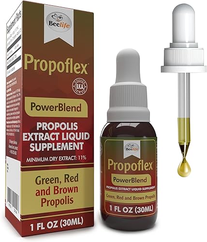 Vista 7 de Extracto de propóleo verde brasileño Beelife 11% Extracto seco, Tintura de propóleo de abeja, Altos niveles de Artepillin-C – Natural y Kosher
