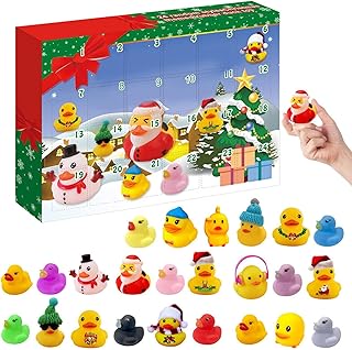 Advent Calendar Kids | Baby Advent Calendar | Rubber Duck Advent Calendar 2023 | Christmas Rubber Ducks Advent Calendar Kids | Christmas Baby Advent Calendar | Rubber Ducks Christmas With 24 Ducks