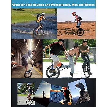 Amazon | 一輪車 ブラック 24インチ/20インチ/18インチ/16インチ