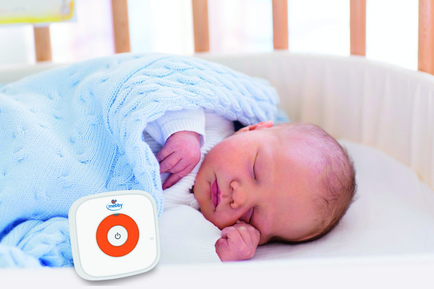 Mebby 95137 Baby Voice Monitor Digitale, senza Fili