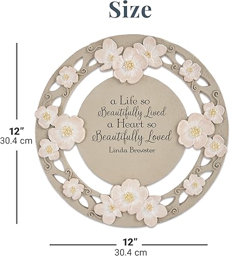 Miniatura 7 de Let's Make Memories Piedra de jardín personalizada de una hermosa vida - Garden Memorial