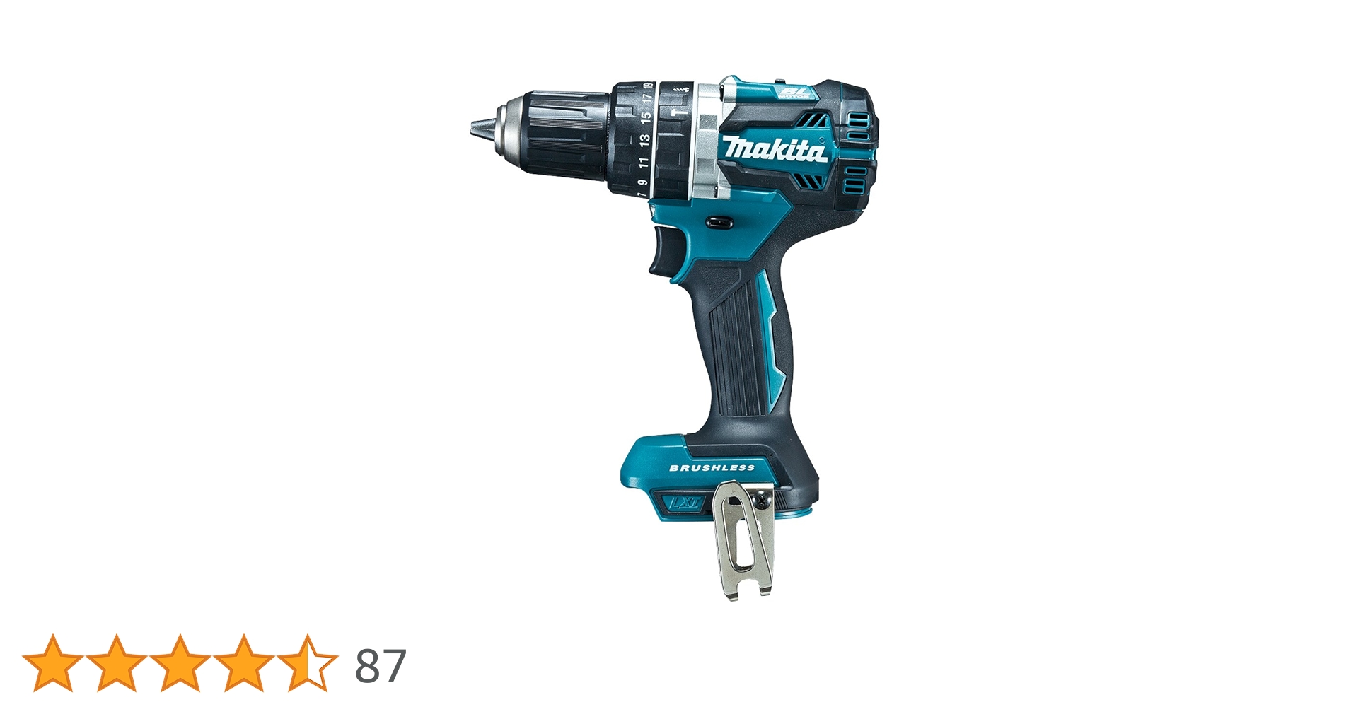 Amazon | マキタ(Makita) HP474DZ 充電式震動ドリル 青 本体のみ 14.4V