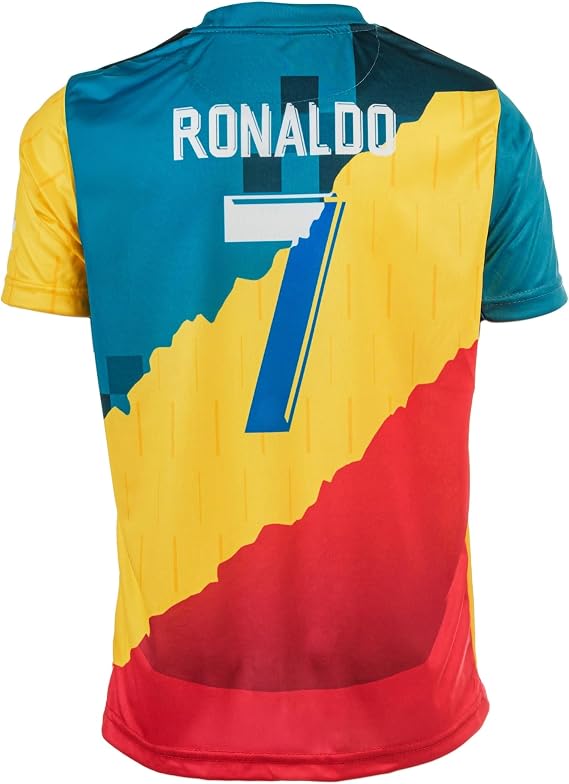 Trio Ronaldo Special Vintage Edition #7 Children's Football Jersey & Shorts Gift Set Youth Sizes